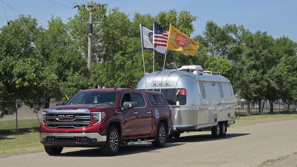 Four Corners Airstream club members participated in 2026 The Vintage Airstream Club parade at the 69th International rally in North Dakota